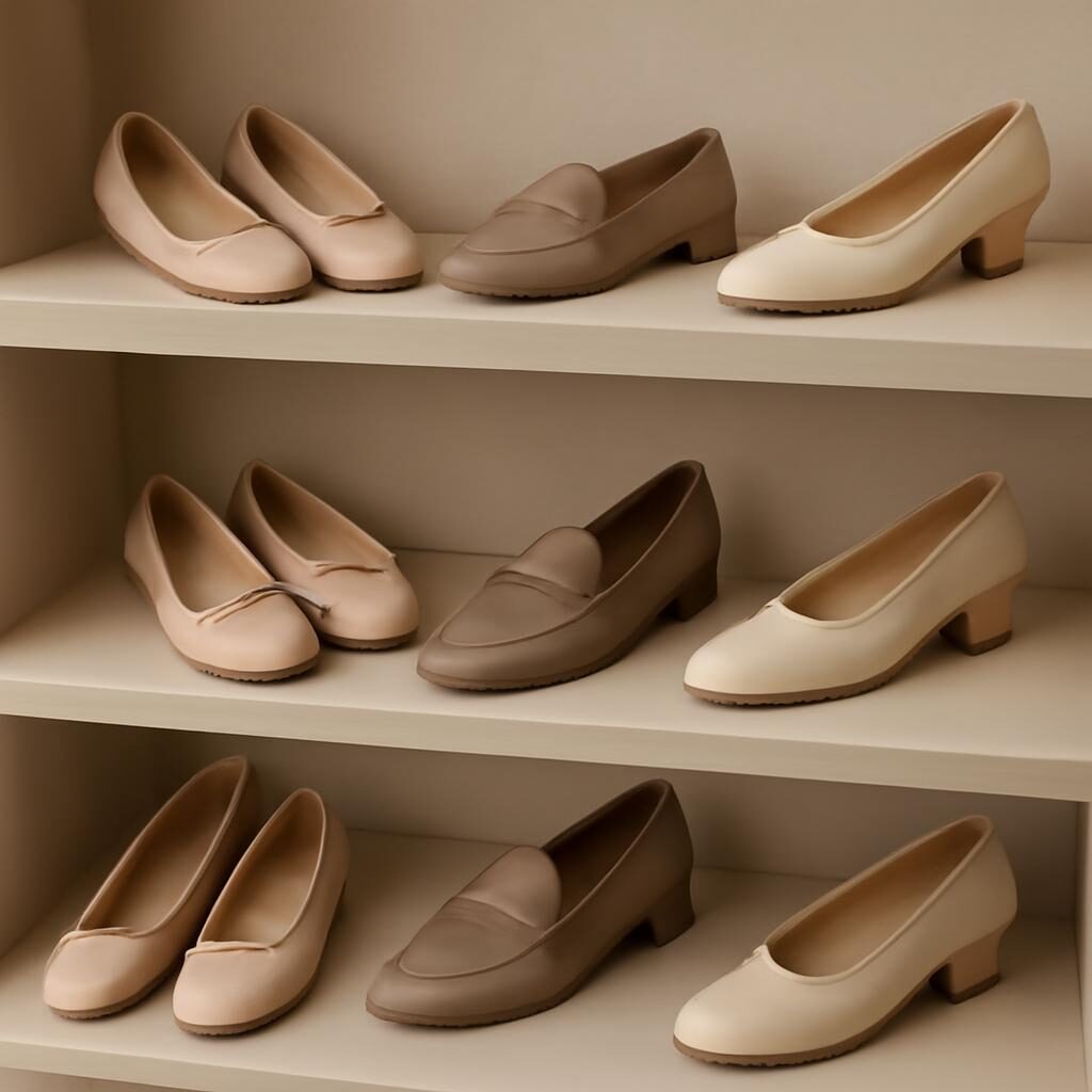 boutique chaussures élégantes confortables ballerines mocassins talons bas