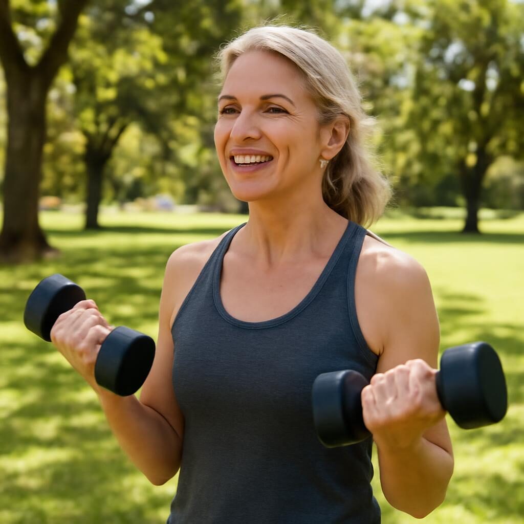 femme active après 40 ans exercice physique prévention ostéoporose