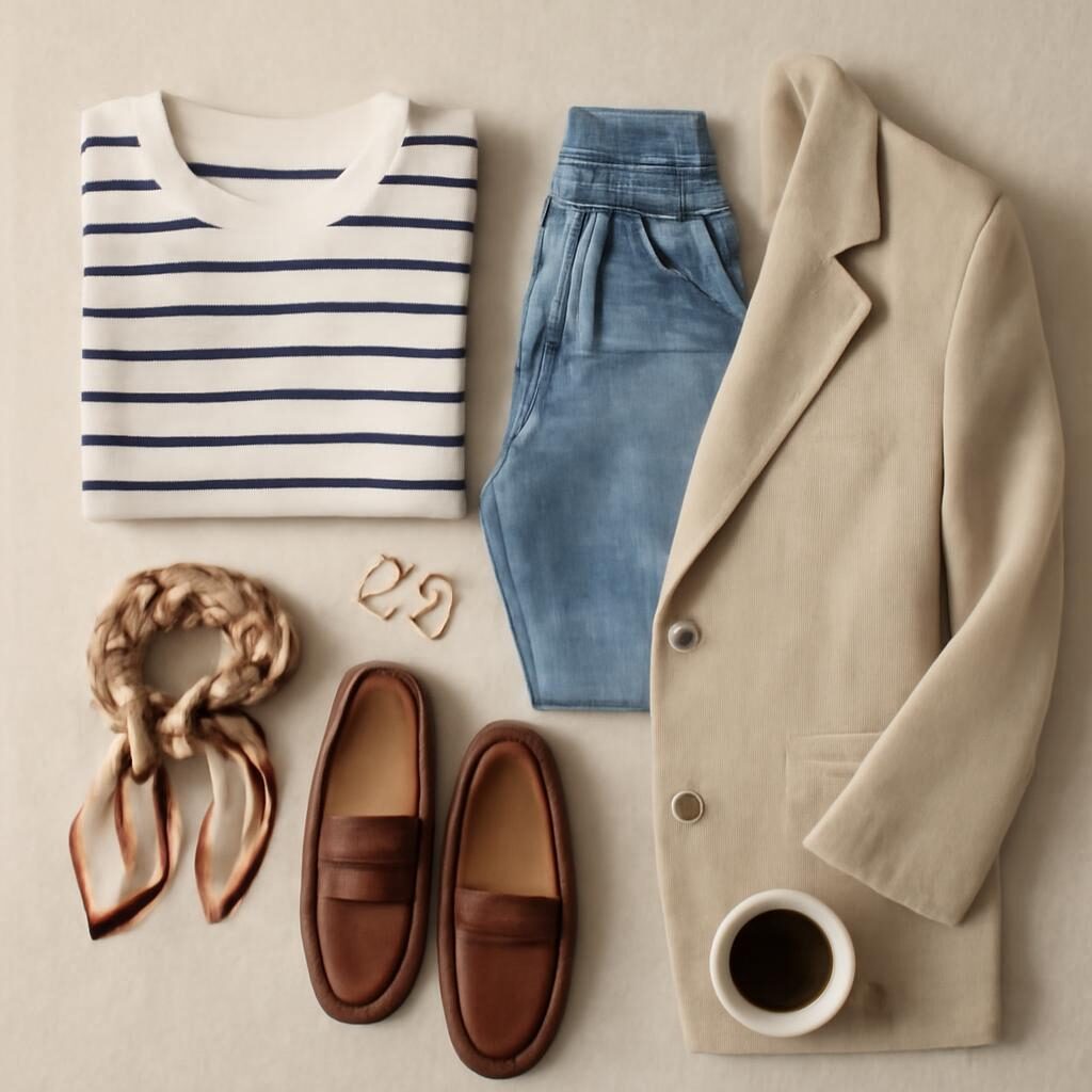Capsule wardrobe casual chic : pièces essentielles à 40 ans