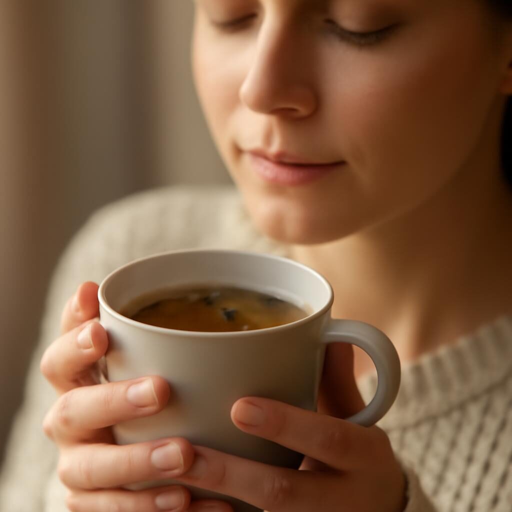 Mindfulness boire son the en conscience