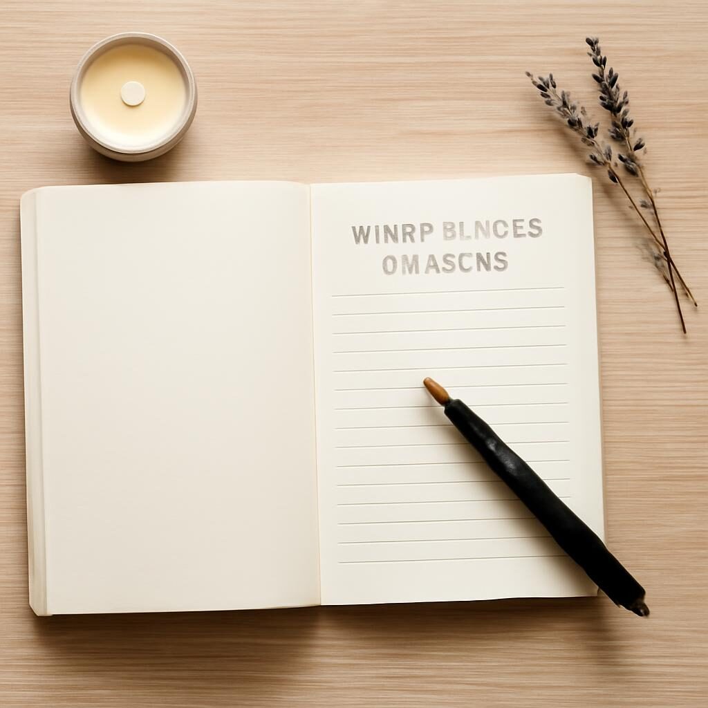 Journal de pleine conscience exercice ecriture