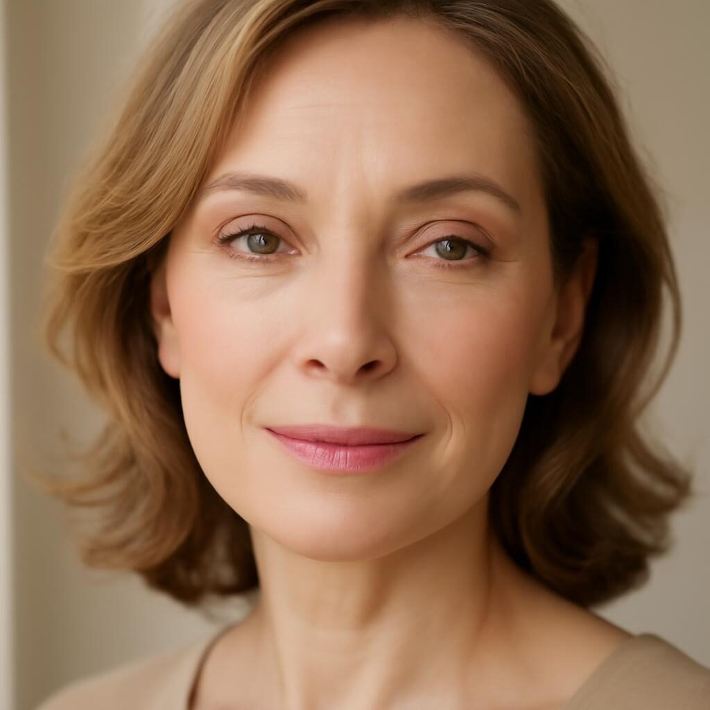 Maquillage yeux tombants : femme 40 ans regard rehausse